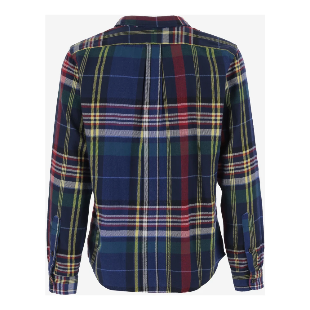 Polo Ralph Lauren Geruite Katoenen Casual Shirt Red Heren