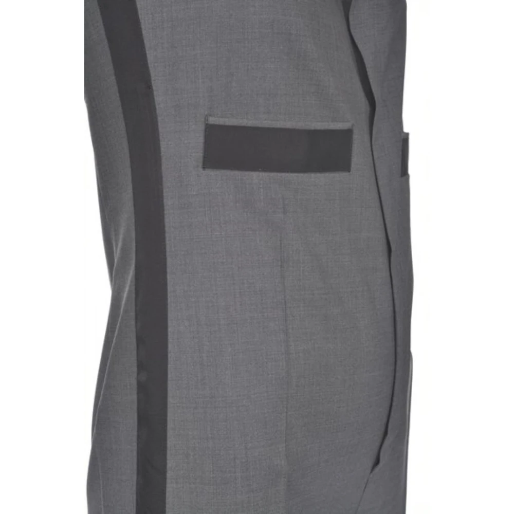 pinko Fresco Wol Jumpsuit Gray Dames