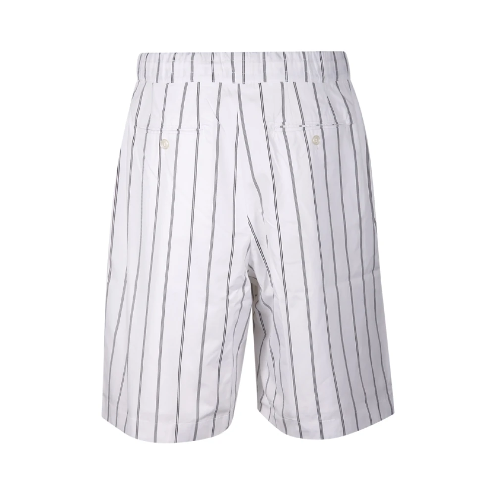 Officine Générale Wit Zwart Hank Short White Heren