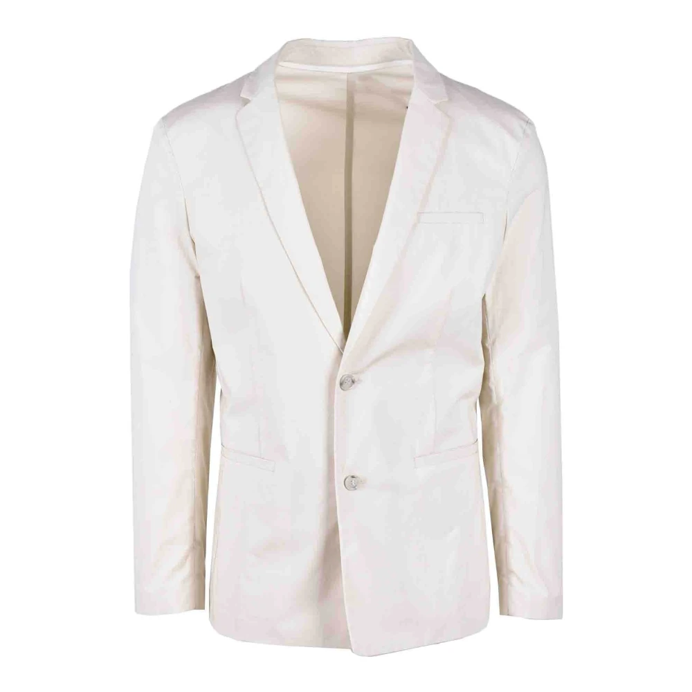 Paolo Pecora Beige Blazer voor Heren White Heren