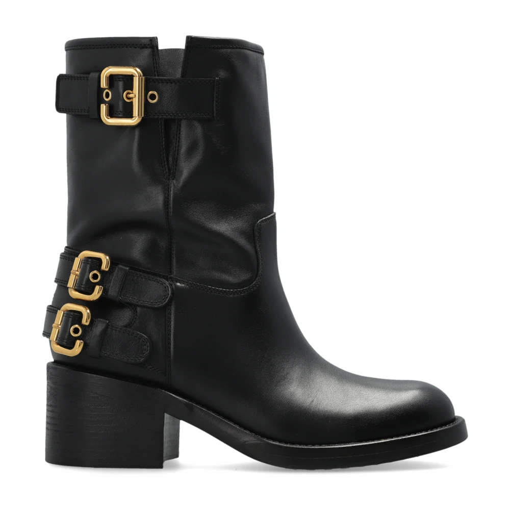 Chloé Heeled Boots, Female, 4 Uk, Heeled Ankle Boots Dakota Black