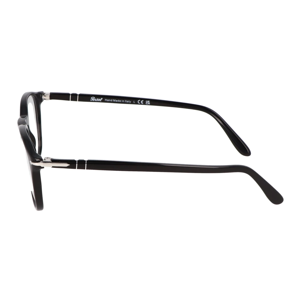 Persol Vierkante montuur bril Black Unisex