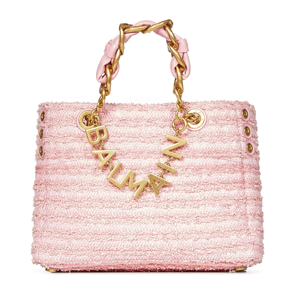 Balmain - Bags > Handbags - Pink - Balmain - Modalova