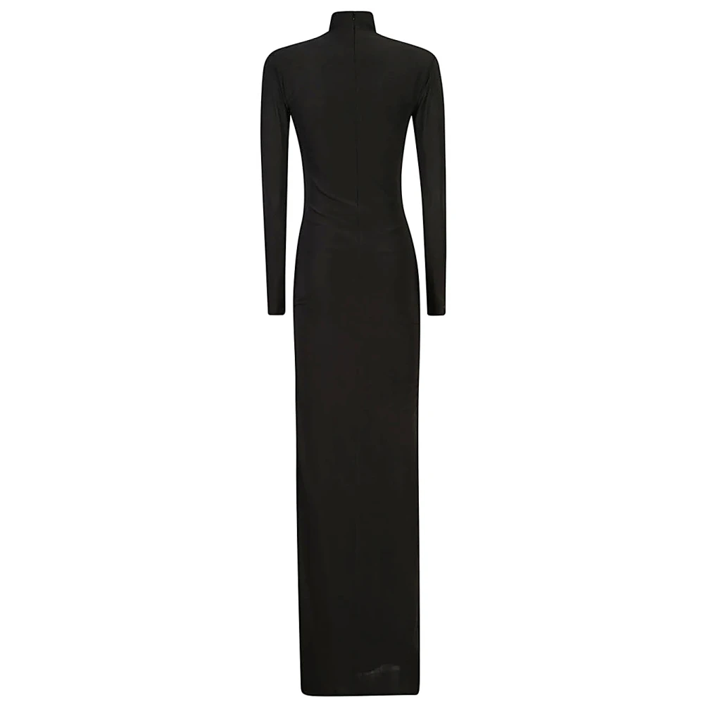 The New Arrivals Ilkyaz Ozel Elegante Zwarte Jurk Black Dames