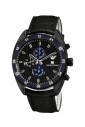 montre-quartz-en-cuir-noir