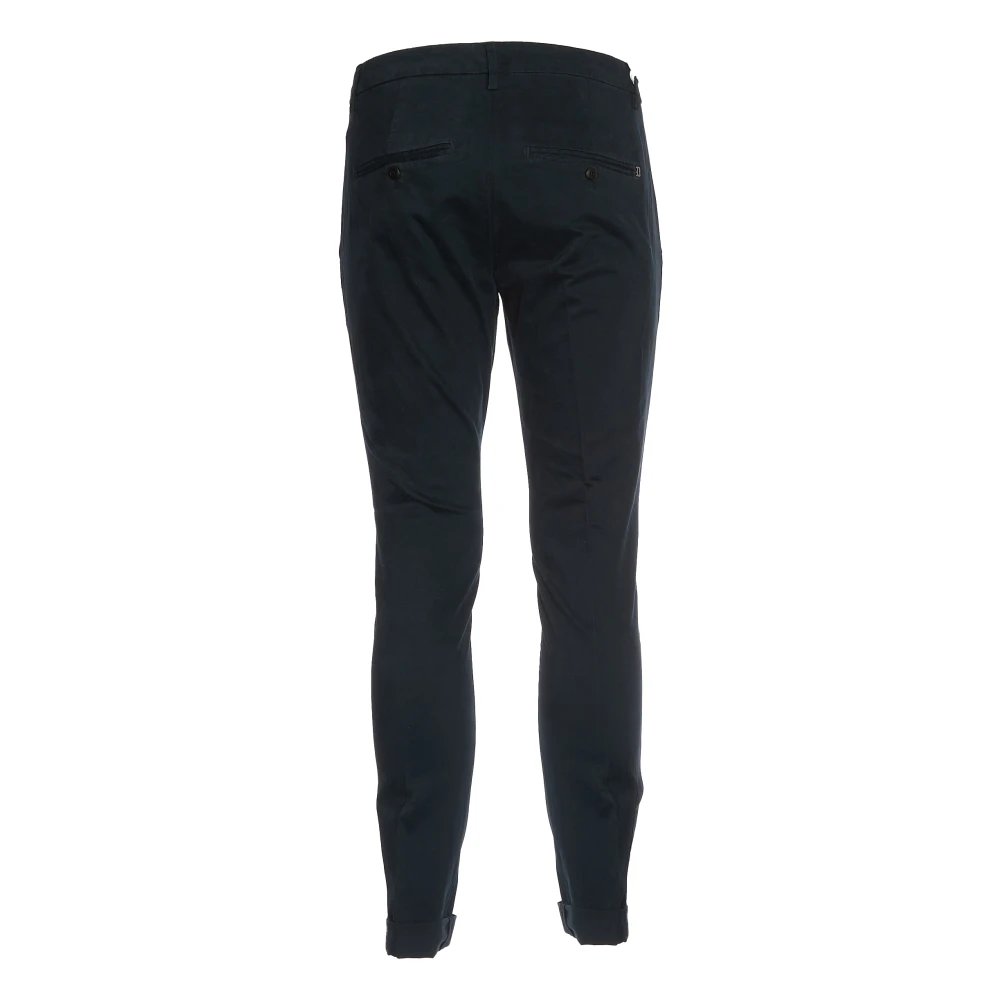 Dondup Slim Blauwe Broek Elegante Stijl Blue Heren