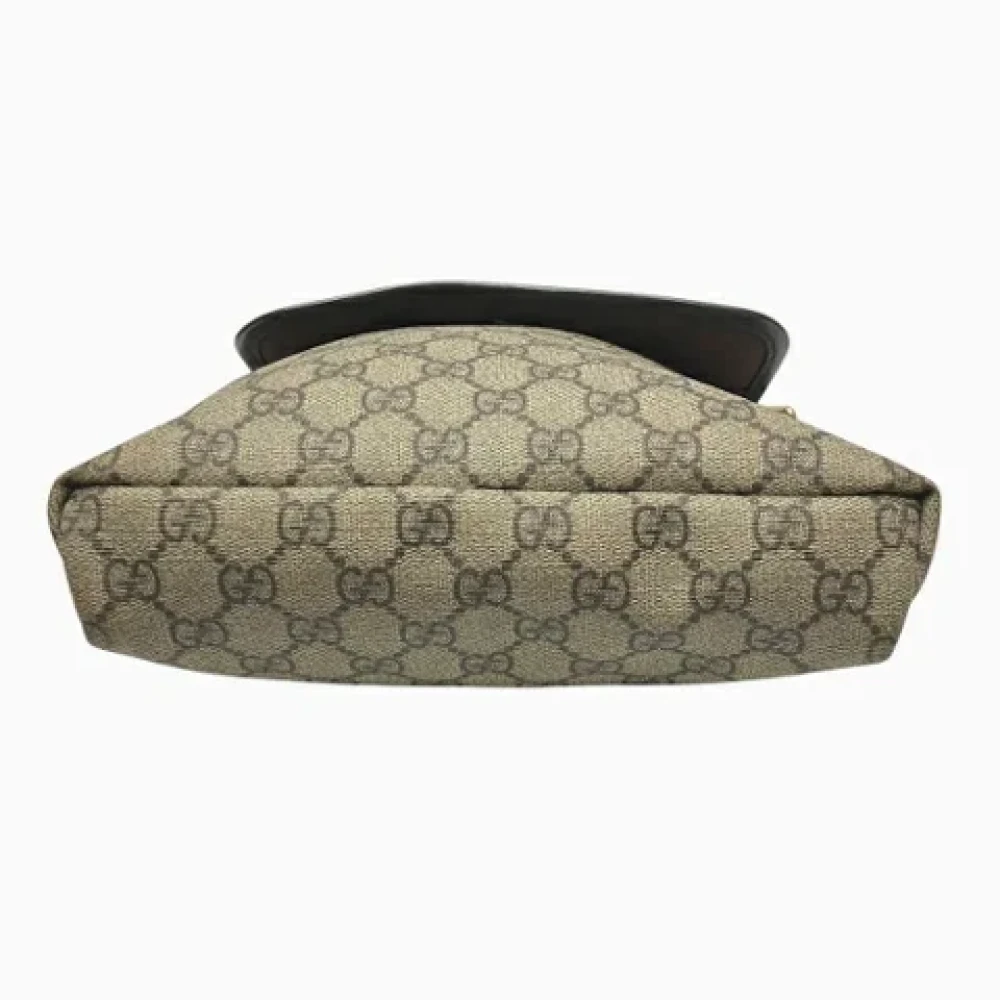 Gucci Vintage Pre-owned Leather shoulder-bags Brown Dames