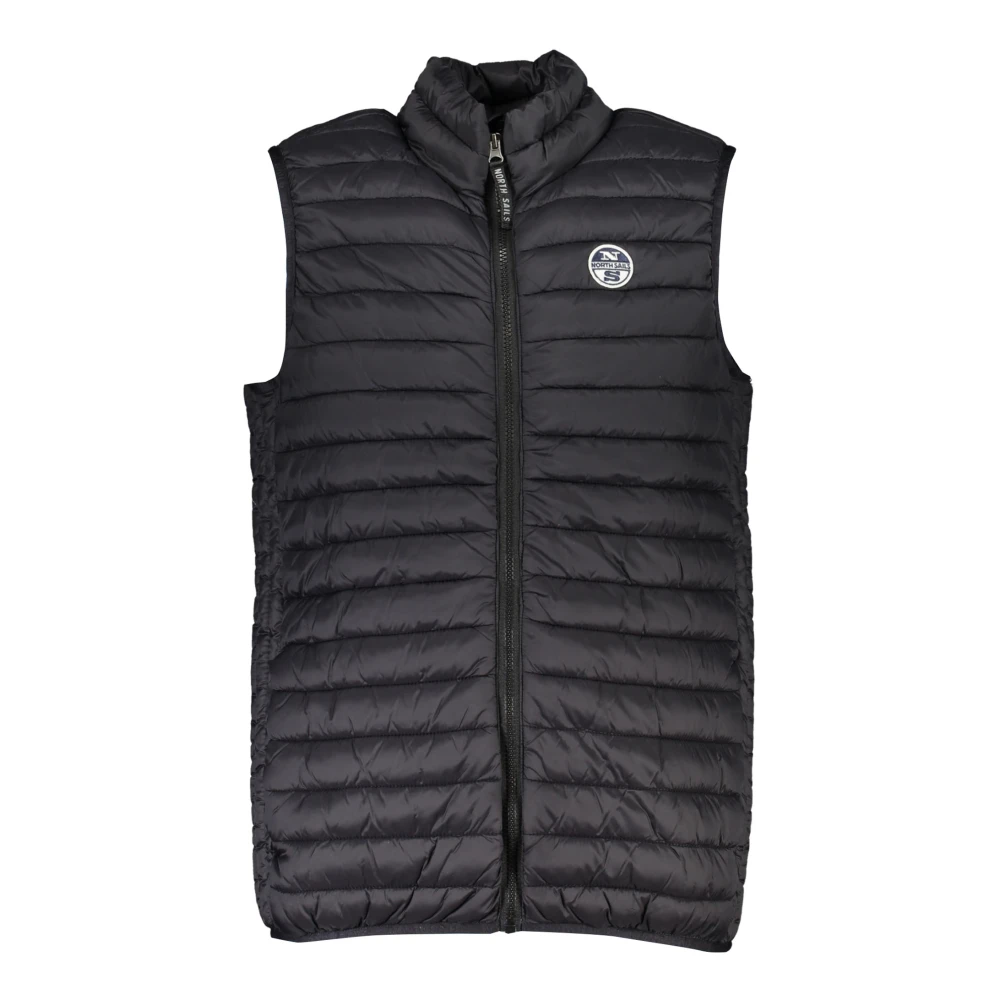 North Sails Black Waistcoats, Male, 2XL, Smanicato