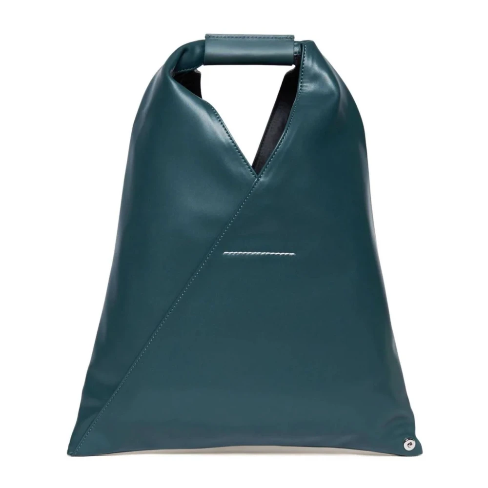 Maison Margiela Groene Driehoek Ontwerp Top Handtas Green Dames