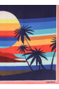 foulard-en-soie-multicolore-avec-logo