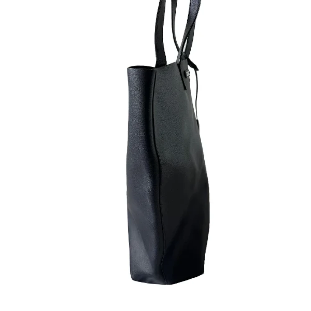 Yves Saint Laurent Vintage Pre-owned Leather totes Black Dames