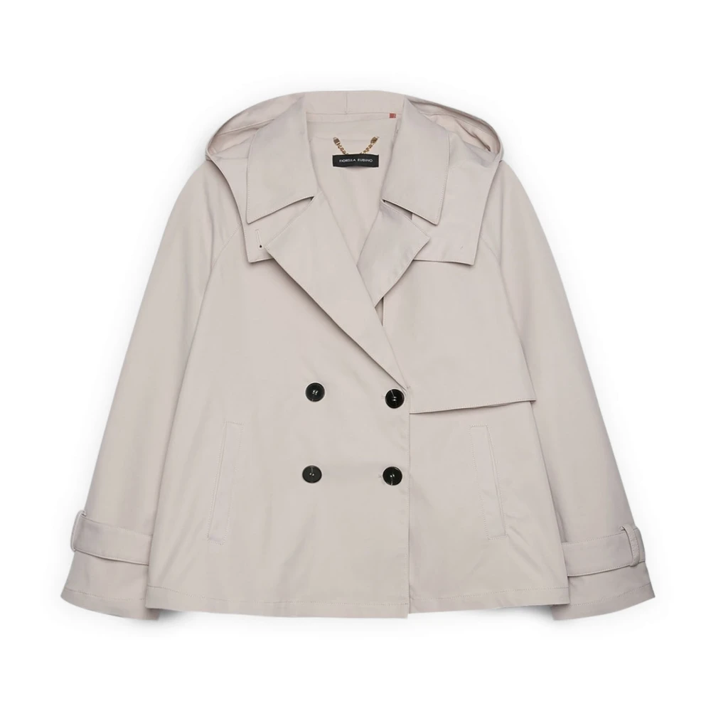 Fiorella Rubino Donna Bianco Cappotti, 4XL, New,