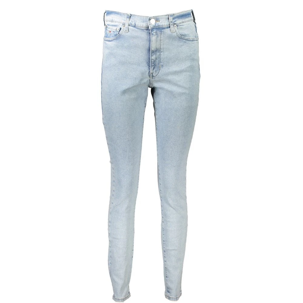 Tommy Hilfiger Women's Blue Skinny Fit Jeans, W26 L32, Sylvia High Super Skinny Jeans