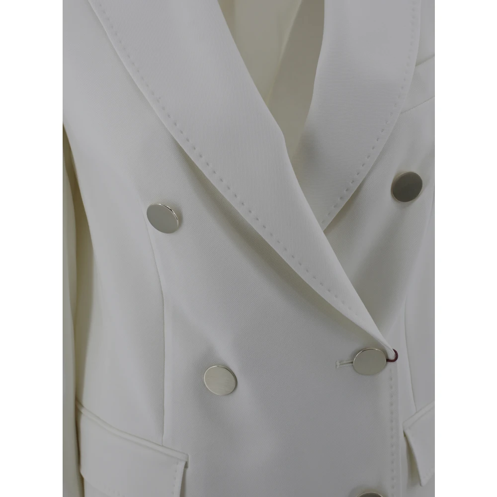 Max Mara Studio Witte Jassen voor Vrouwen White Dames