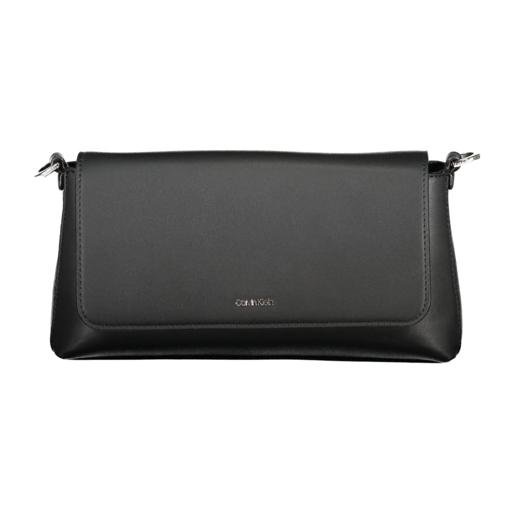 Calvin Klein Women's Black Shoulder Bag With Adjustable Strap