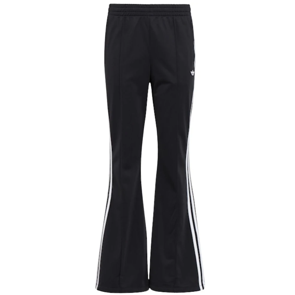 Adidas Women's Black Essentials Rib Flared Leggings