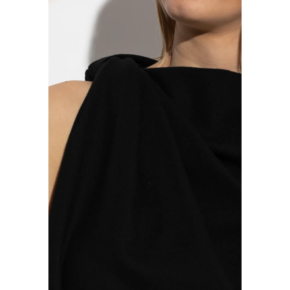 alexander mcqueen Wollen jurk Black Dames