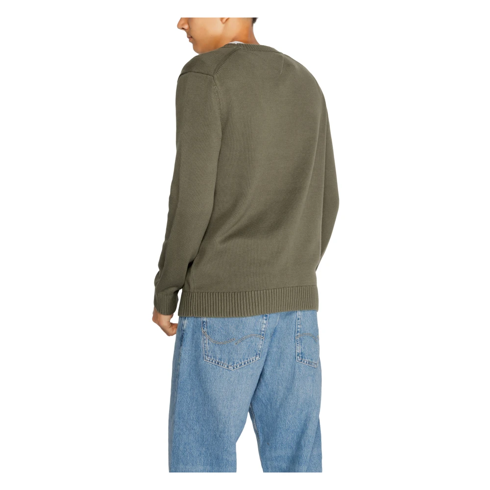 Tommy Hilfiger Biologisch Katoenen Herentrui Green Heren