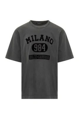Milano 984 Tryckt Bomulls T-shirt