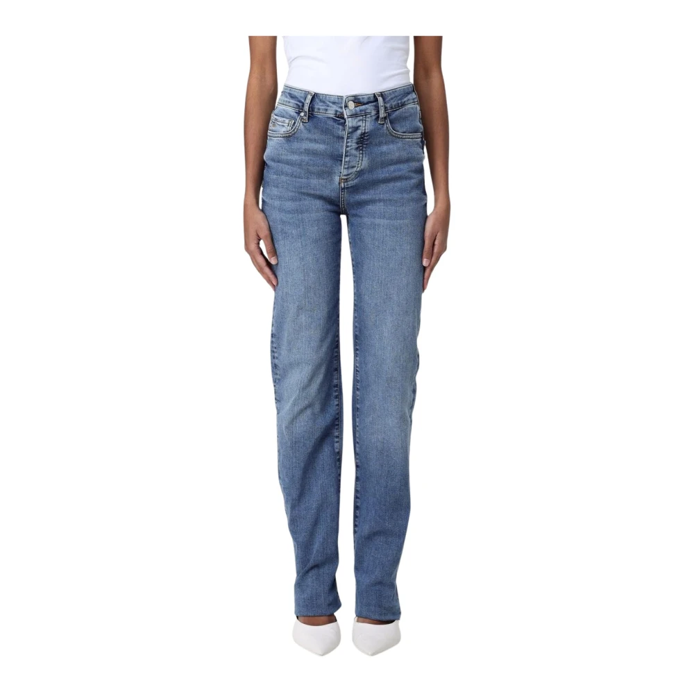 Armani Exchange Women's Blue Classic Denim Jeans