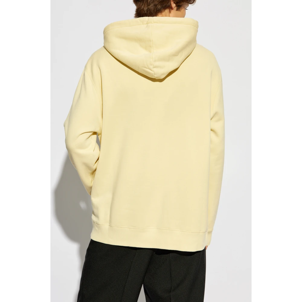 Lanvin Katoenen sweatshirt Yellow Heren