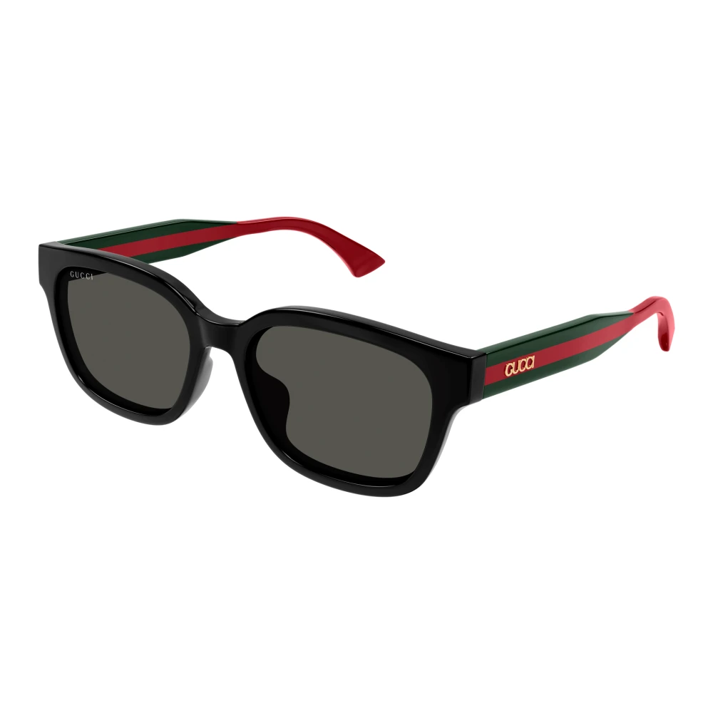 Gucci Men's Black Sunglasses, 55 Mm, Square Sunglasses