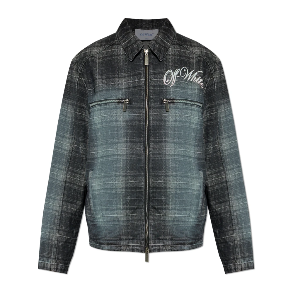 Off White Uomo Verde Giacche, M, New,