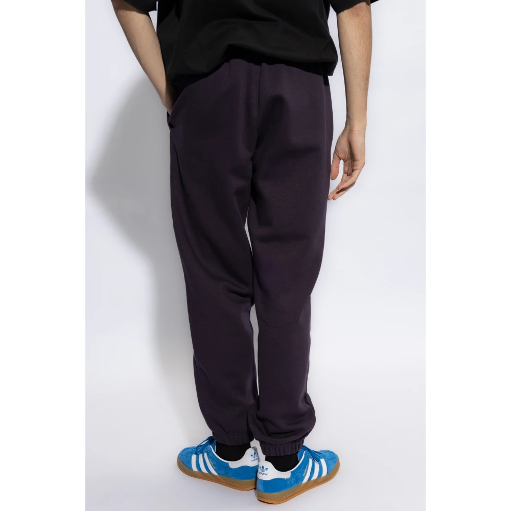 adidas Originals Sweatpants met logo Purple Heren