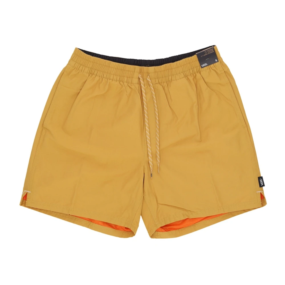 Vans Elastische Boardshort Narcissus Heren Shorts Yellow Heren