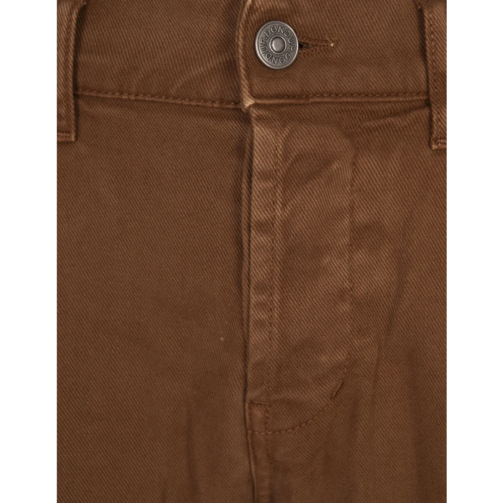 Dondup Bruine Skinny Fit Five-Pocket Broek Brown Heren