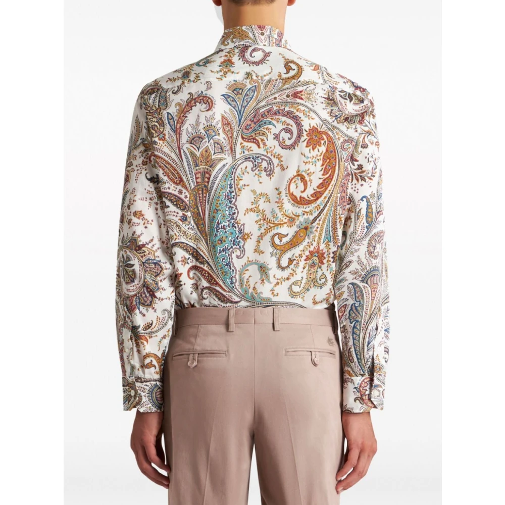 ETRO Multikleur Stijlvolle Overhemden Multicolor Heren