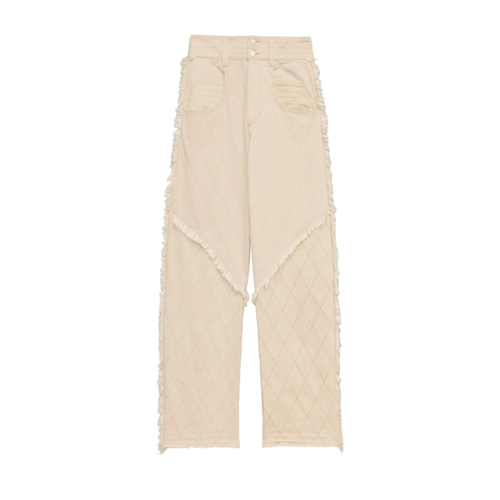 Isabel marant Beige Broek voor Vrouwen Beige Dames