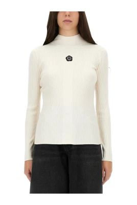 Boke Flower 2.0 Mock-Neck Top
