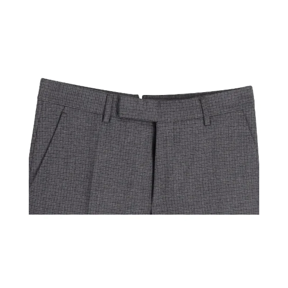 Tom Ford Pre-owned Wool bottoms Gray Heren