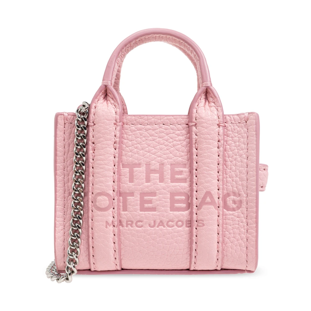 Marc Jacobs Sleutelhanger met logo Pink Dames