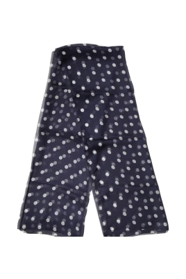 Polka Dot Silk Neck Wrap Shawl