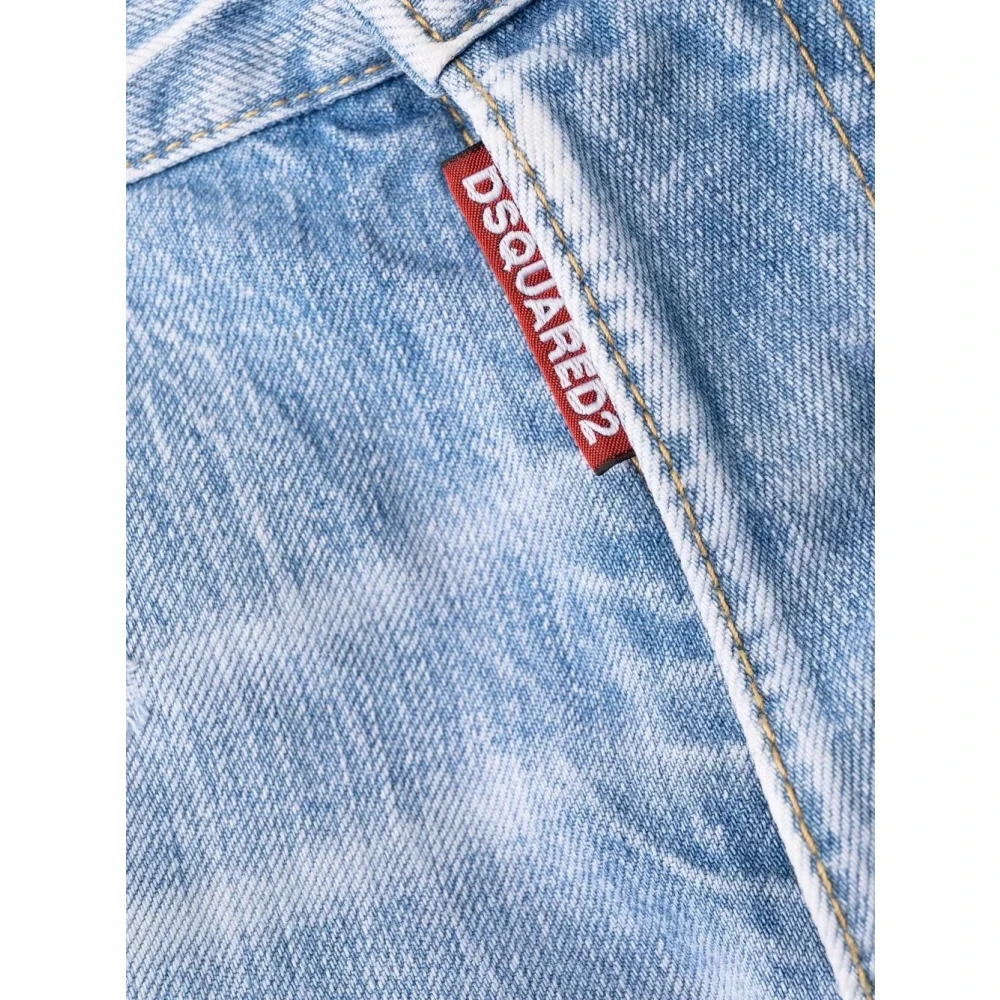 Dsquared2 Casual 5-Pocket broek in marineblauw Blue Heren