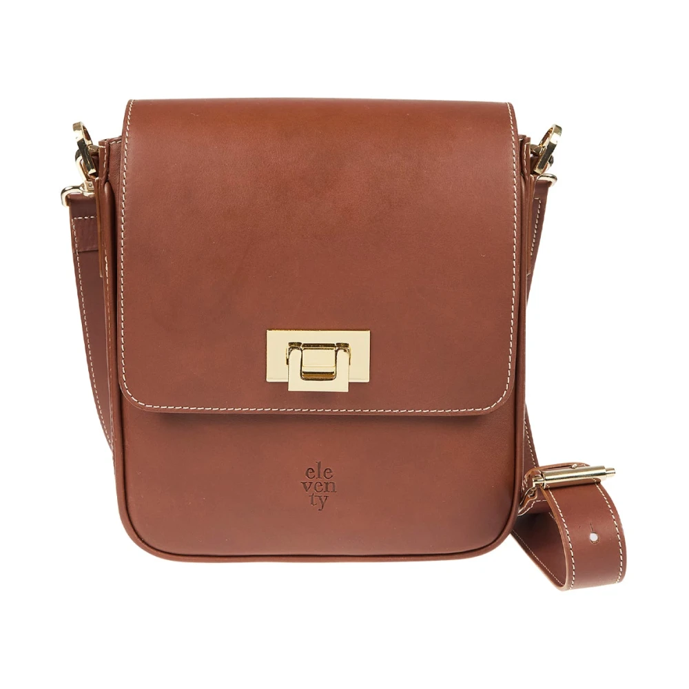 Eleventy Herren Braun Crossbody Bag