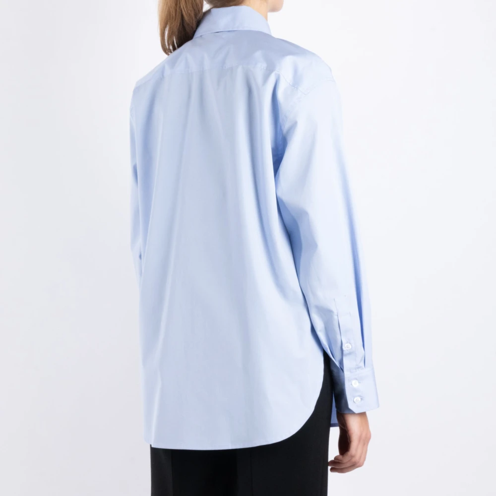 Seafarer Elegante Blauwe Katoenen Overhemd Blue Dames