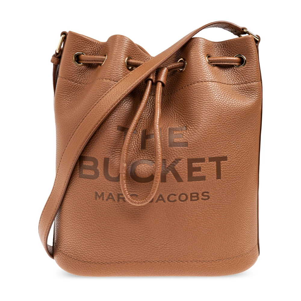Marc Jacobs Schoudertas The Bucket Brown Dames