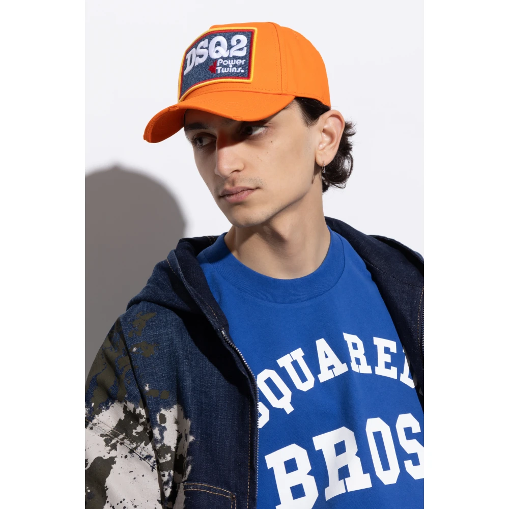 Dsquared2 Baseball cap Orange Heren