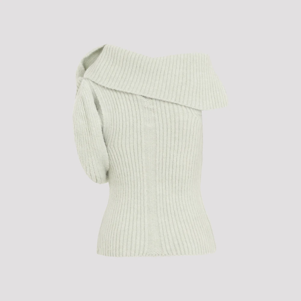 Rick Owens Lichtgroene Banded T-shirt Green Dames