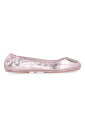 metallic-leather-ballet-flats