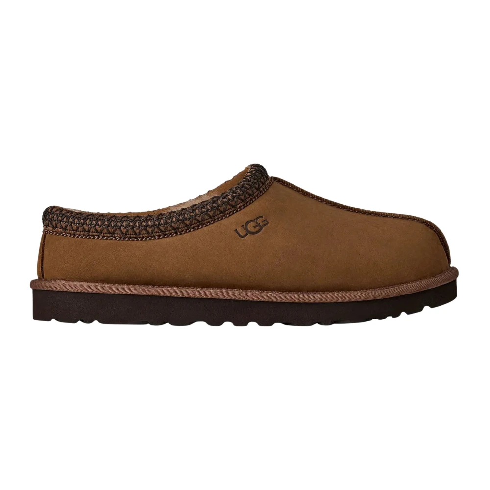 Ugg Brown Tasman Ii Nubuck Slipper - Male - Slippers - 12 Uk - Shoes