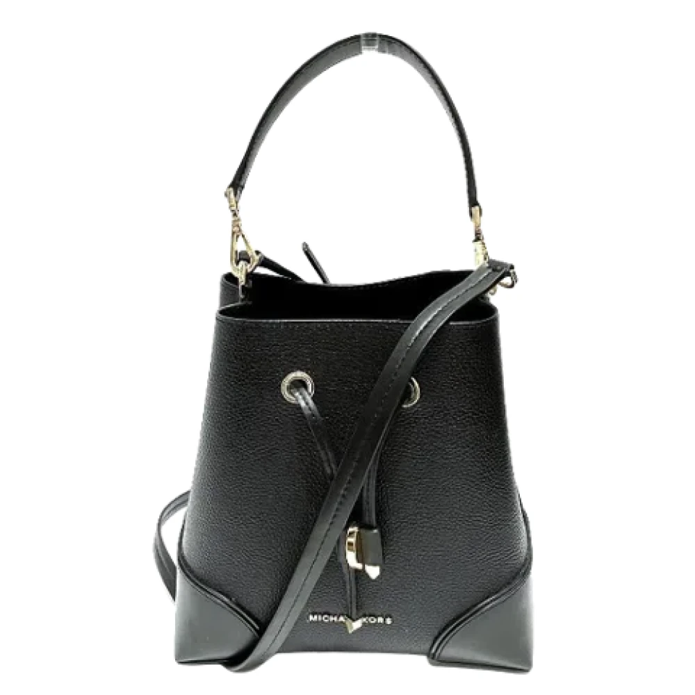 Michael Kors Pre-owned Leather shoulder-bags Black Dames