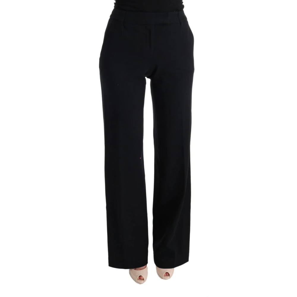 Ermanno Scervino Women's Black Bootcut Formal Pants