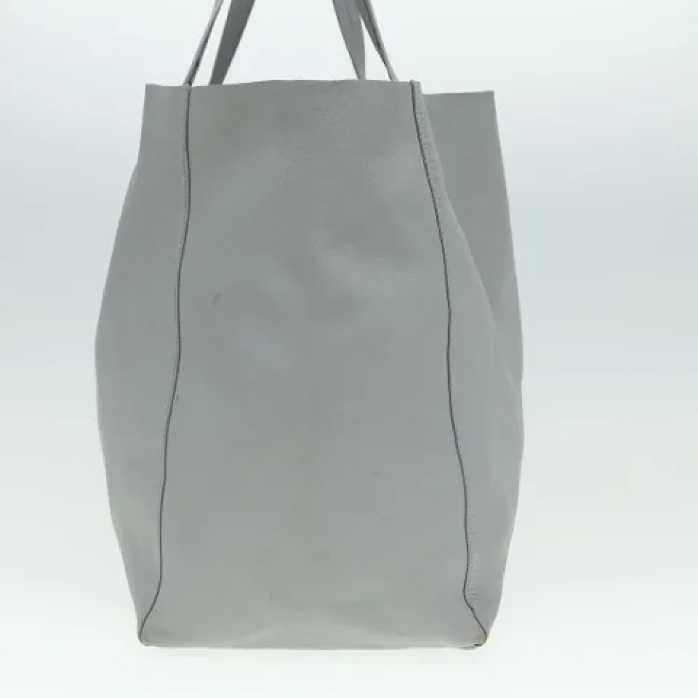 Celine Vintage Pre-owned Leather totes Blue Dames