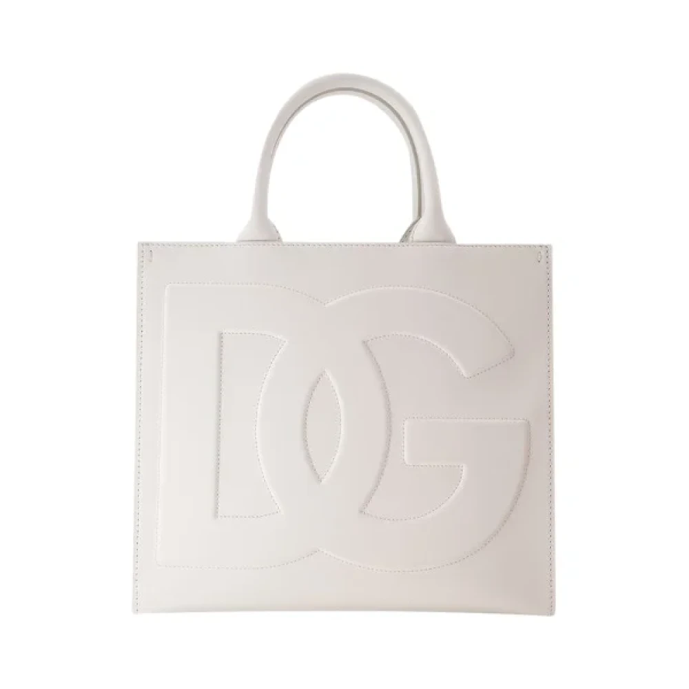 Dolce & Gabbana Leather totes White Dames