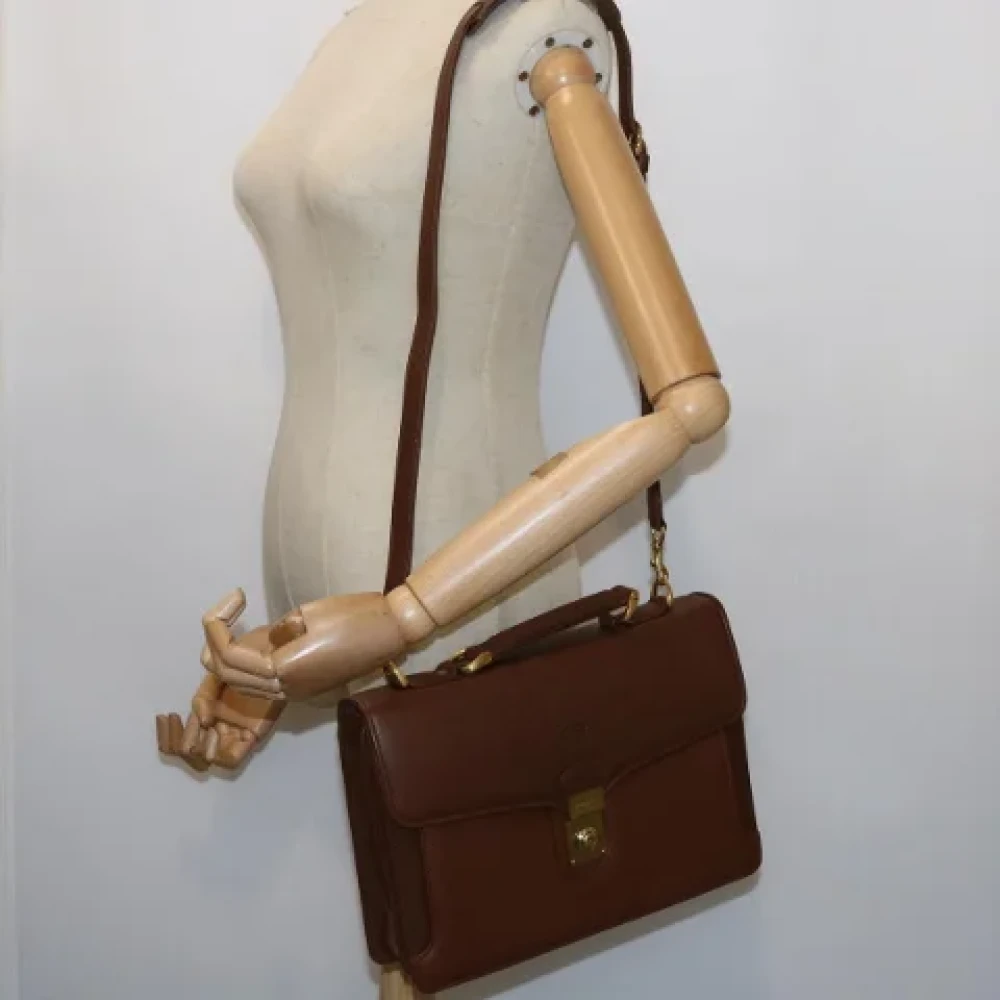 Balenciaga Vintage Pre-owned Leather balenciaga-bags Brown Heren