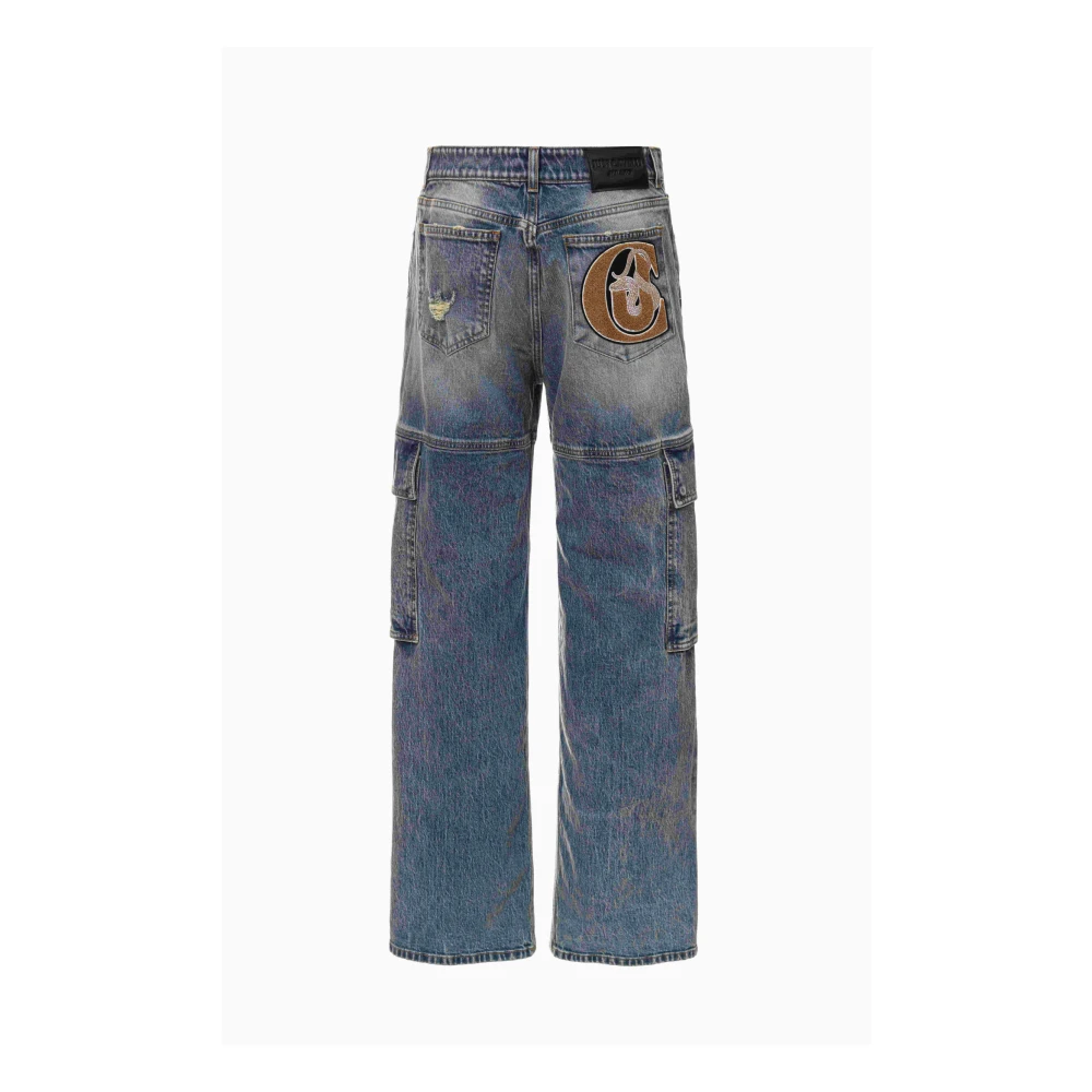 Just Cavalli Broek Blue Dames